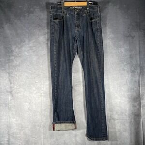 Parasuco Jeans 34x32 Cowboy Cut Blue Dark‎ Wash Denim Classic